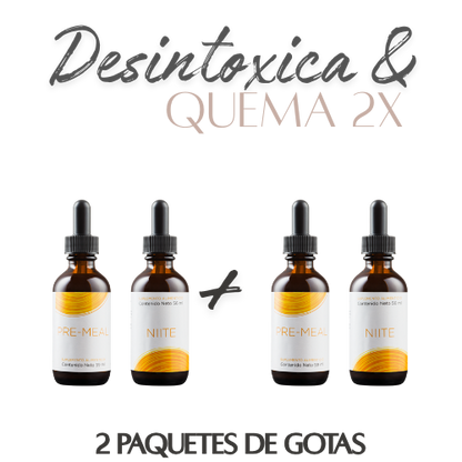 Desintoxica & Quema 2X – Detox completo